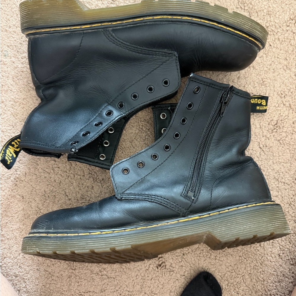 Dr. Martens Black Lace Up Boots